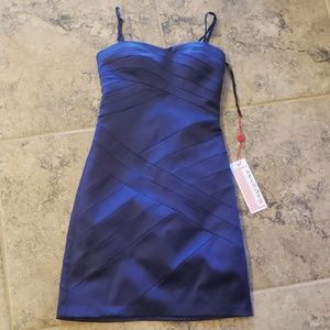 Decode 1.8 women's Sleeveless Dress 0 purple blue